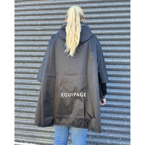 Equipage Teen Lala Regnponcho - Sort